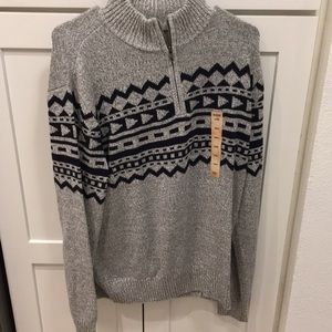 Zip up sweater